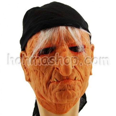 Маска латексна Баба Яга