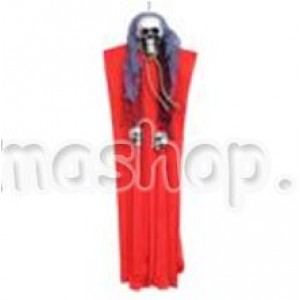 Декор для Хелловіну Висяча Смерть 80 см (помаранчева)