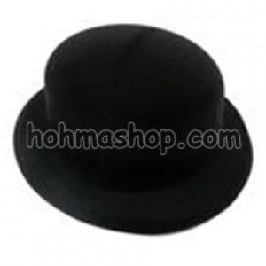 Шляпа Казанок флок (чорний) Шляпа Казанок флок (чорний)