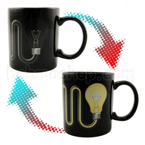 Горнятко-хамелеон Лампочка з дротом