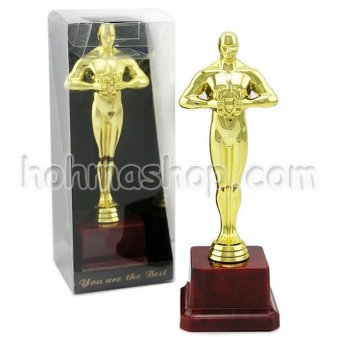 Кубок Оскар подарунковий пластиковий, 19 см