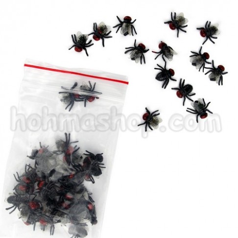 Декоративні Мухи (уп. 12 шт)