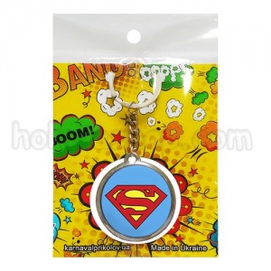 Брелок двосторонній Супермен