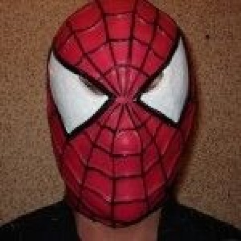 Маска латексна Спайдермен