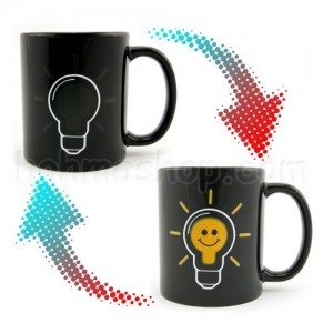 Горнятко-хамелеон Лампочка Горнятко-хамелеон Лампочка