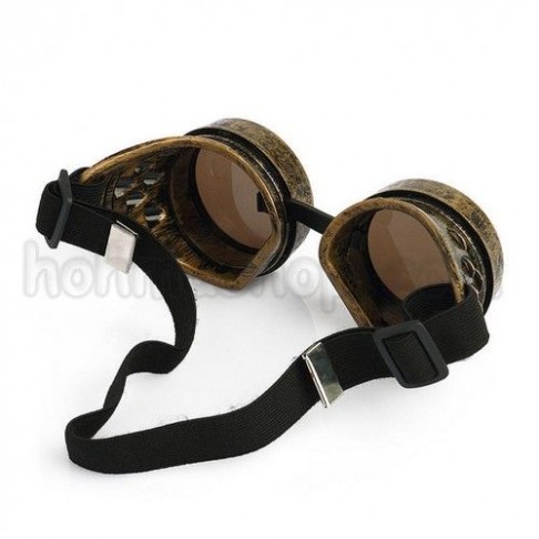 Окуляри Стімпанк Гоггли, бронзові