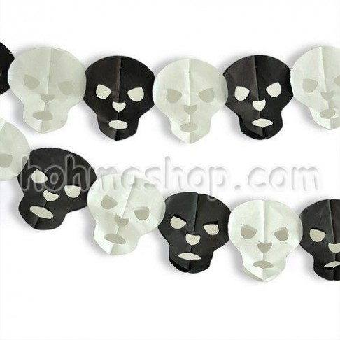 Гірлянда 3D Череп