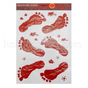 Наклейки криваві Ноги