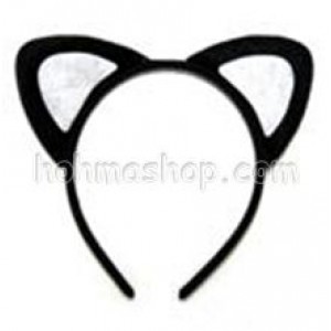 Обруч вушка Котика (чорні) Обруч вушка Котика (чорні)