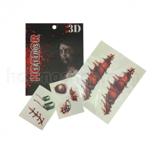 Криваві 3D татуювання Криваві 3D татуювання