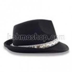 Шляпа Твіст атласна (чорна) Шляпа Твіст атласна (чорна)