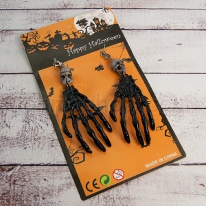 Кліпси Рука скелета (чорні)