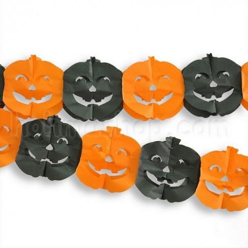 Гірлянда 3D Хелловін Гарбуз Гірлянда 3D Хелловін Гарбуз