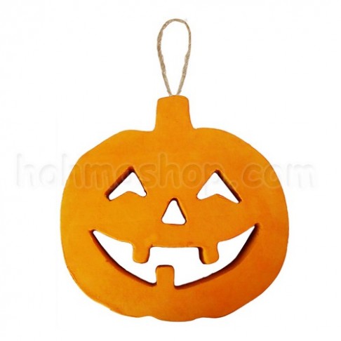 Декор об'ємний Гарбуз добрий ППС-2см (помаранчевий)