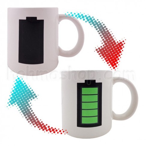 Горнятко-хамелеон Батарейка