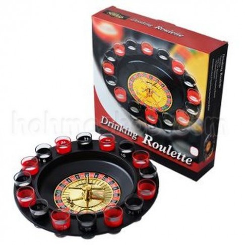 Алкогольна рулетка на 16 рюмок