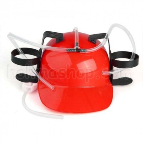 Каска під пиво (червона)