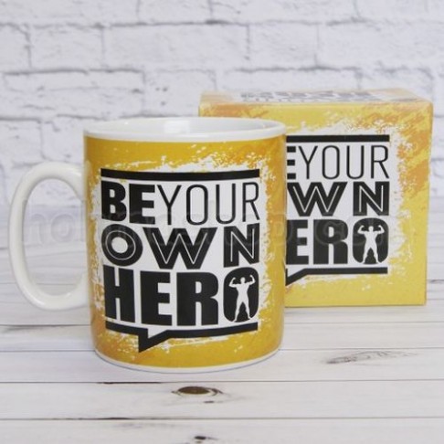 Кружка гігант Будь Героєм