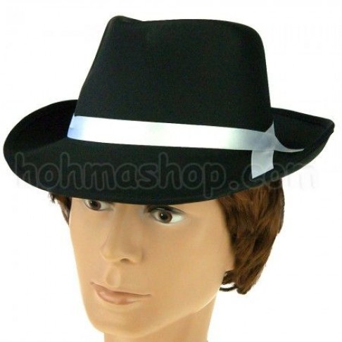 Шляпа Чоловіча Гангстерска (чорна)