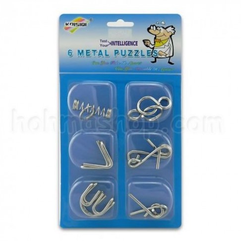 Головоломки Металл (уп. 6 шт)