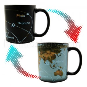 Чашка-хамелеон Солнечная система