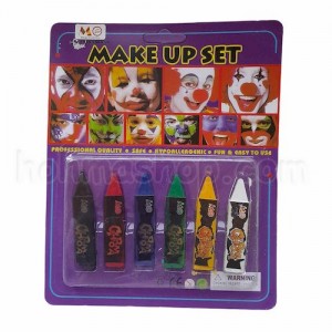 Аквагрим для обличчя олівці 6 кольорів