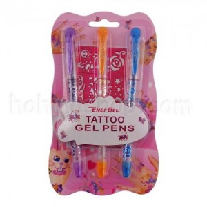 Тату ручка гелієва уп. 3 шт