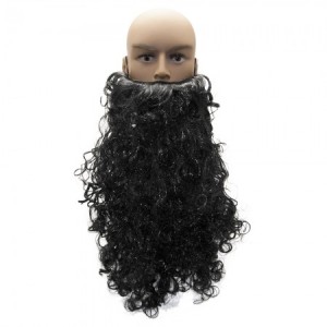 Борода Карабаса Барабаса, 52 см (чорна) Борода Карабаса Барабаса, 52 см (чорна)