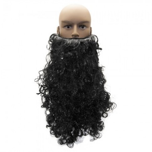 Борода Карабаса Барабаса, 52 см (чорна)