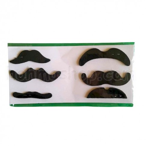 Вуса накладні набір фетрові, уп. 6 шт Вуса накладні набір фетрові, уп. 6 шт