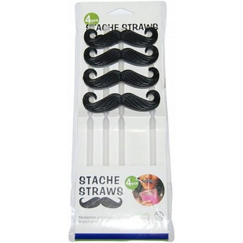 Вуса на трубочках