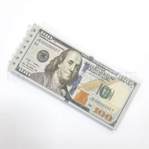 Блокнот грошовий ламінований Блокнот грошовий ламінований