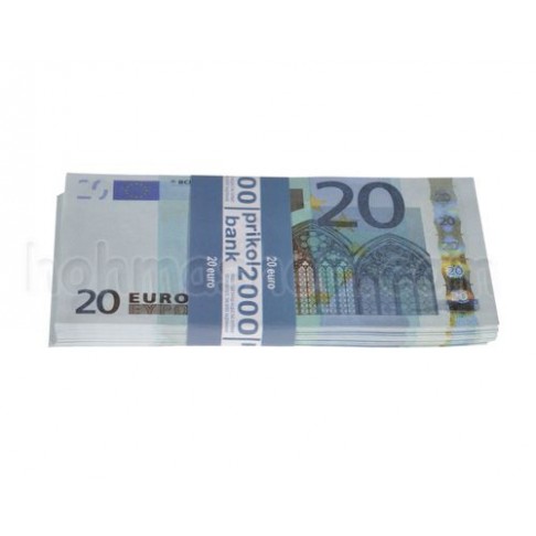 Гроші сувенірні 20 євро
