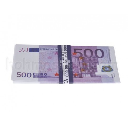 Гроші сувенірні 500 євро