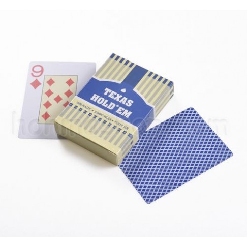 Карти гральні Texas Holdem Jumbo Index, пластикові