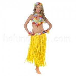Карнавальний костюм Гавайський жовтий