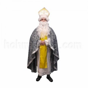 Костюм Святого Миколая сірий