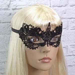 Кружевна маска Загадка Бажання (чорна)