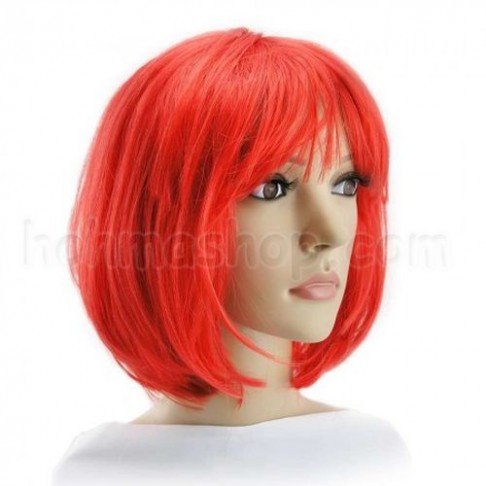 Перука червона коротка