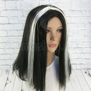 Перука чорно-біла Вампірелла 