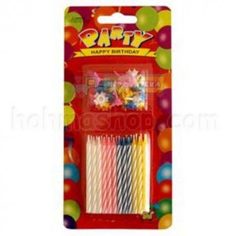 Свічки на торт, набір 24 шт