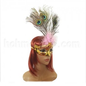 Венеціанська маска Діва (золота)